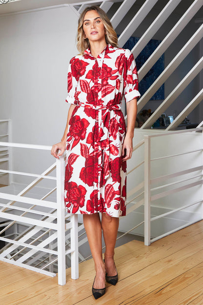 Valencia Belted Dress