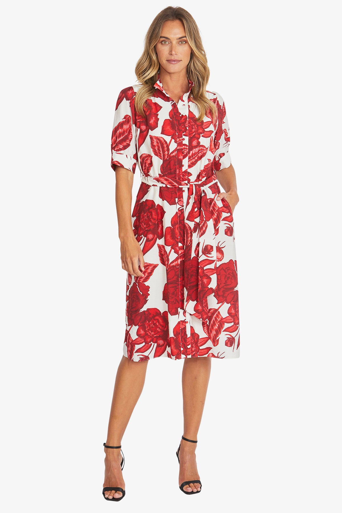 Valencia Belted Dress