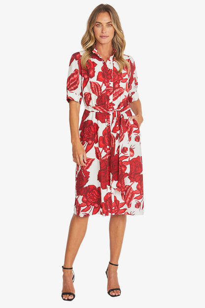 Valencia Belted Dress