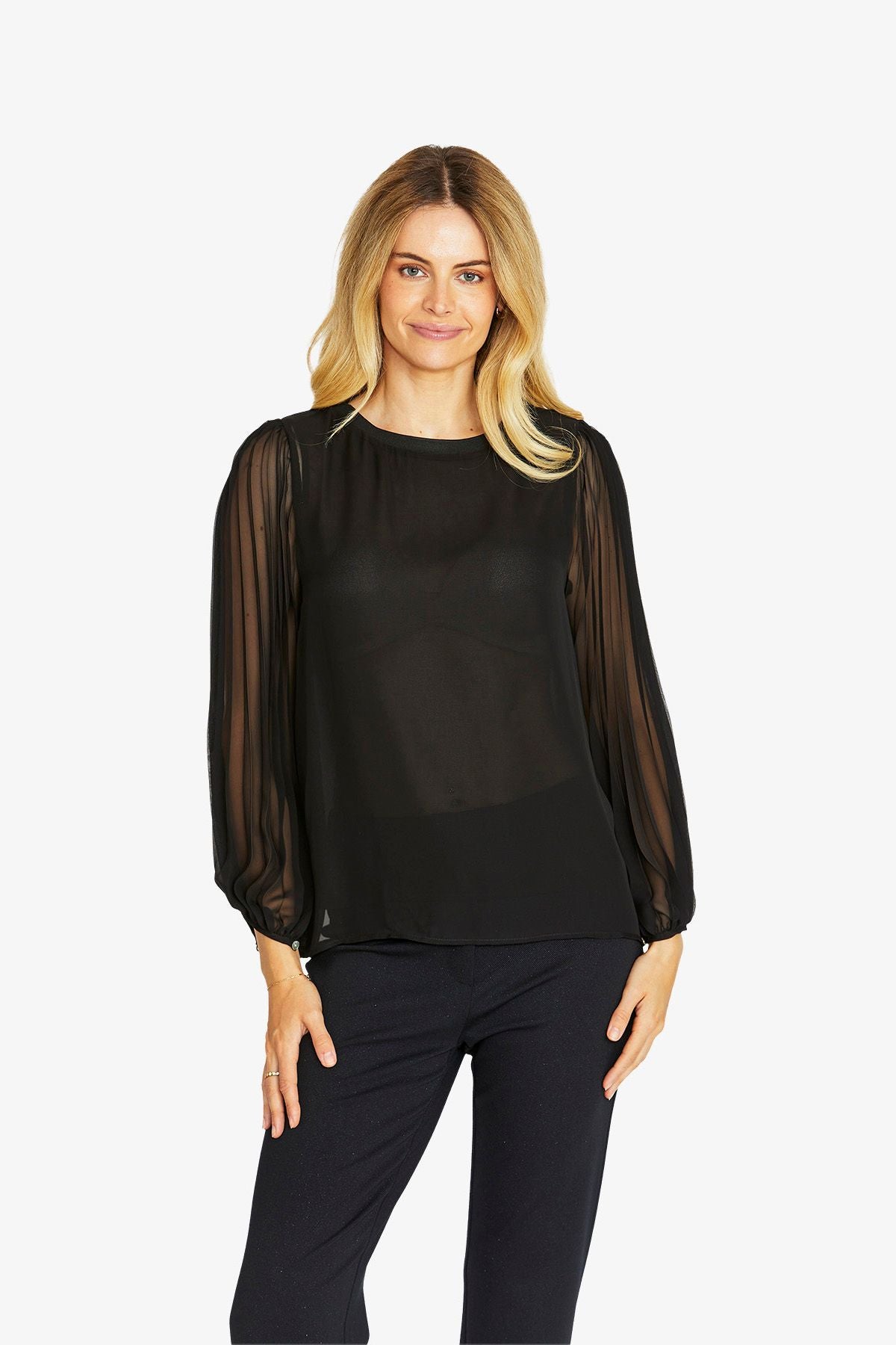 Matilda Pleated Top