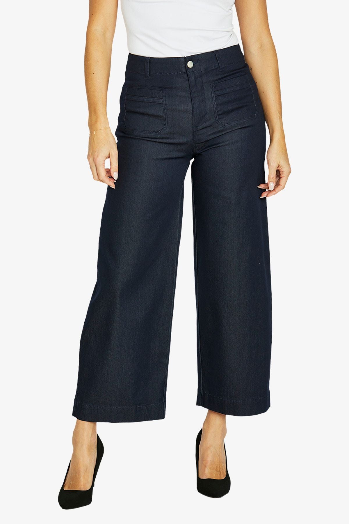 Denim Wide Leg Jean
