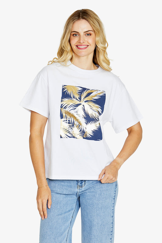 Freya Foil Print T-Shirt