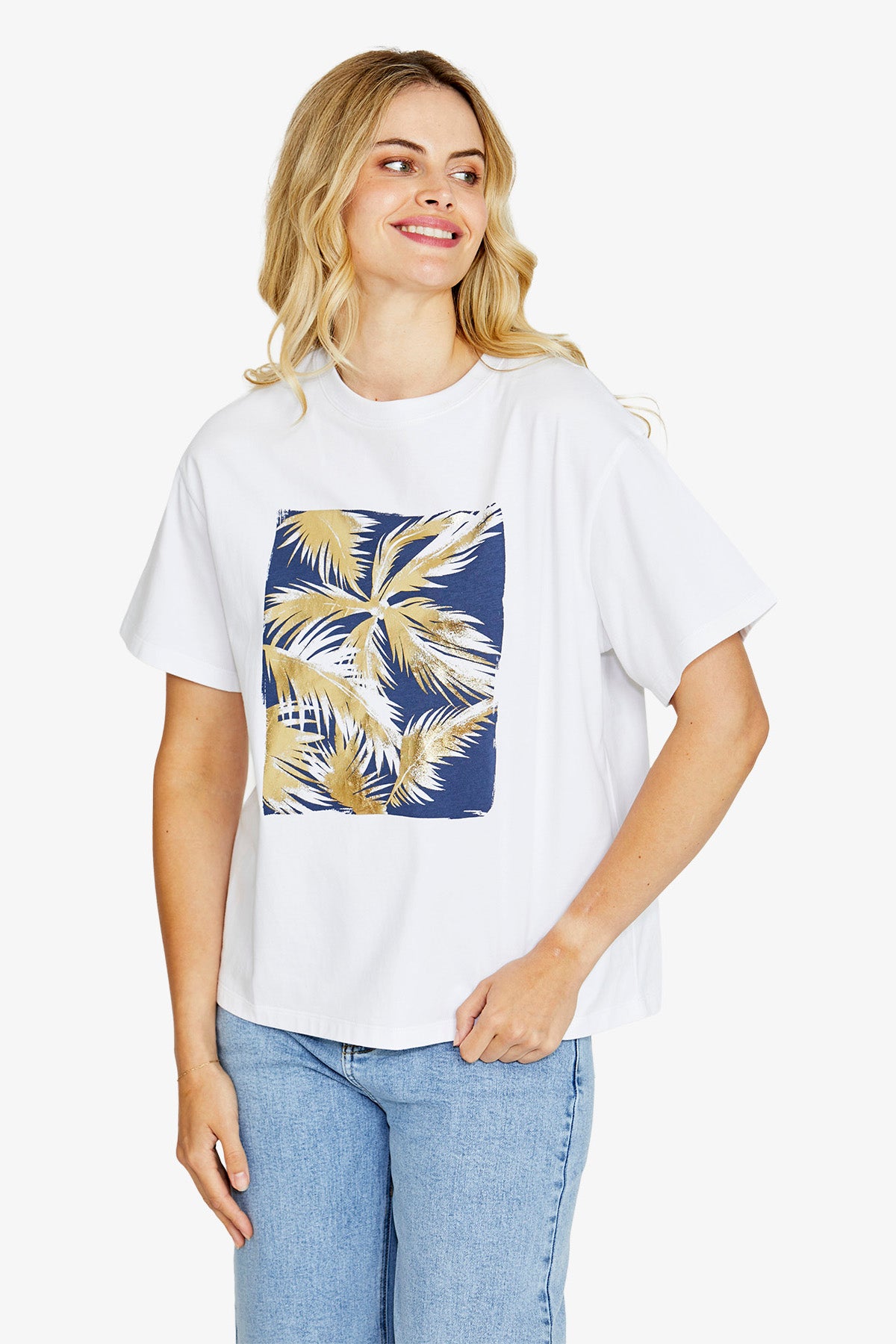 Freya Foil Print T-Shirt