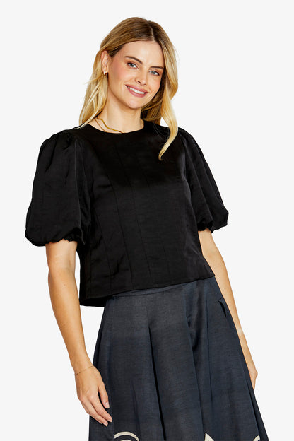 Ellie Panel Detail Top