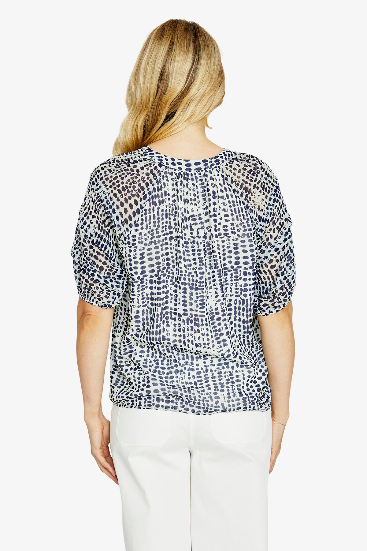 Ellinson Gathered Nk Blouse