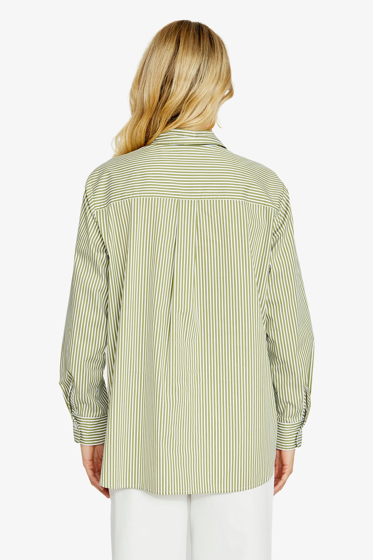 Stella Green Stripe Shirt