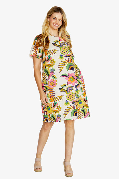 Tessa Print Shift Dress