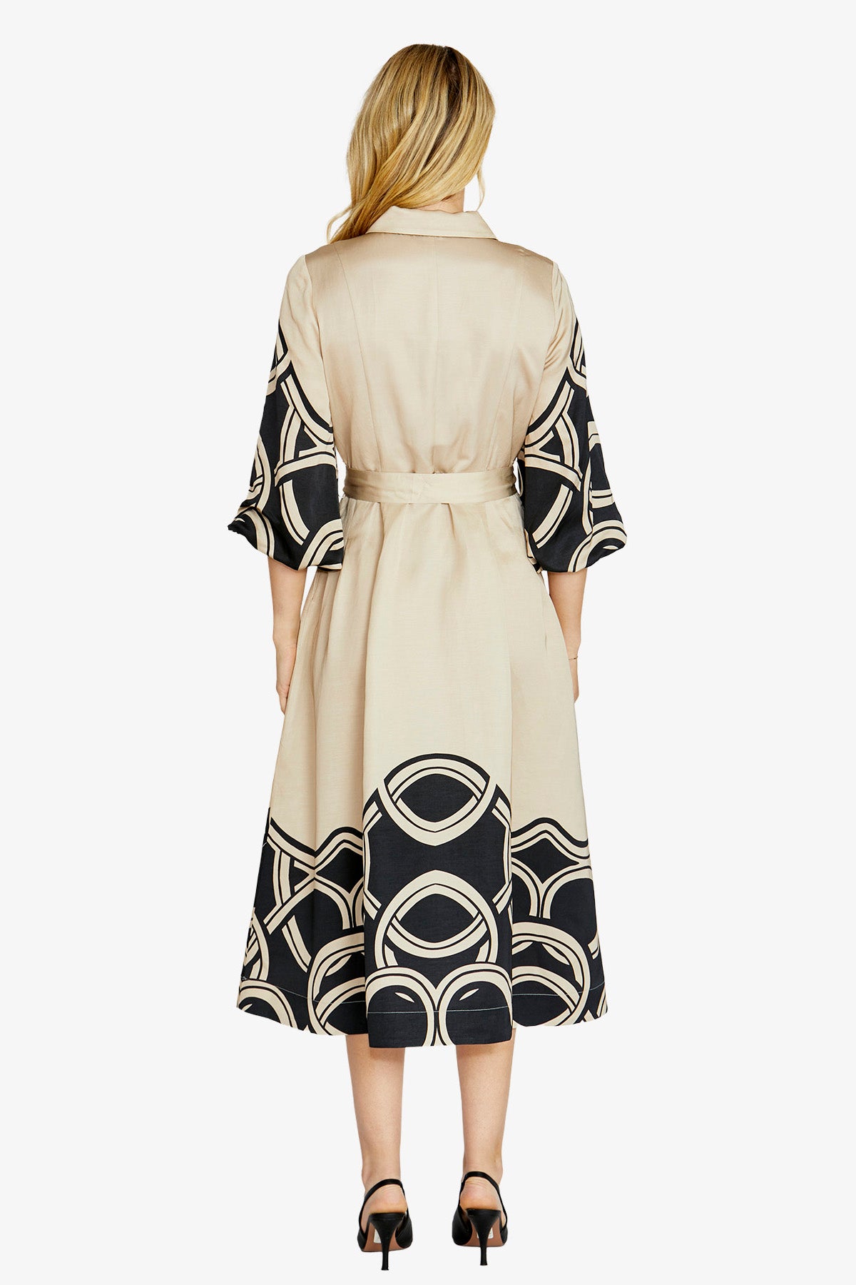 Jasmine Swirl Print Dress