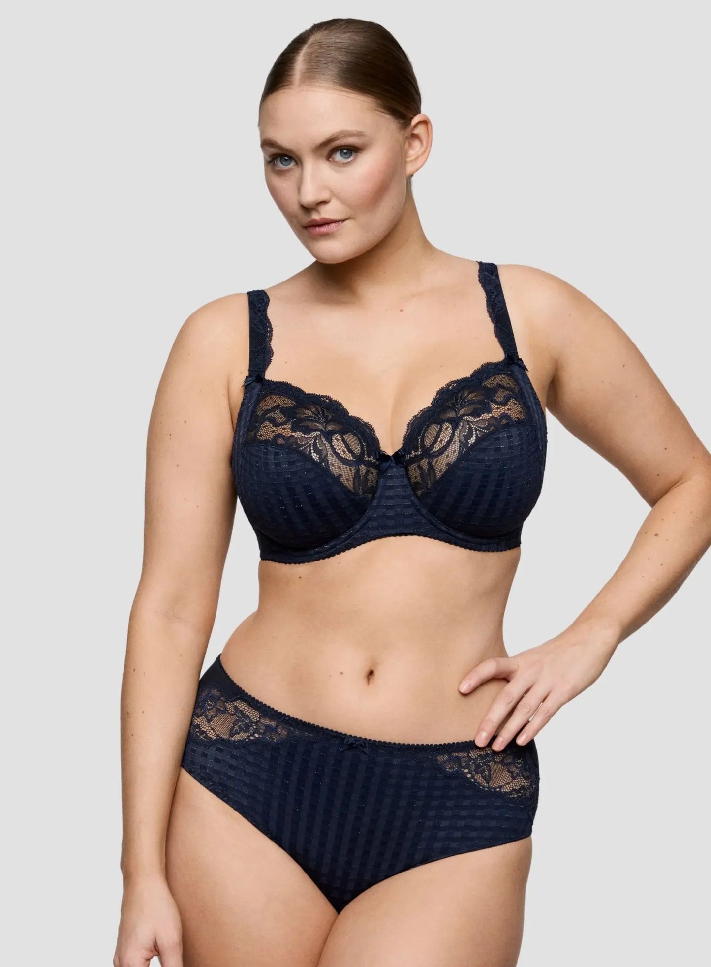 Primadonna Madison Velvet Blue Brief