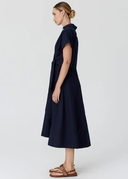 Elina Wrap Shirt Dress