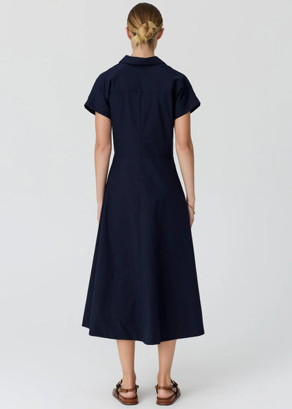 Elina Wrap Shirt Dress