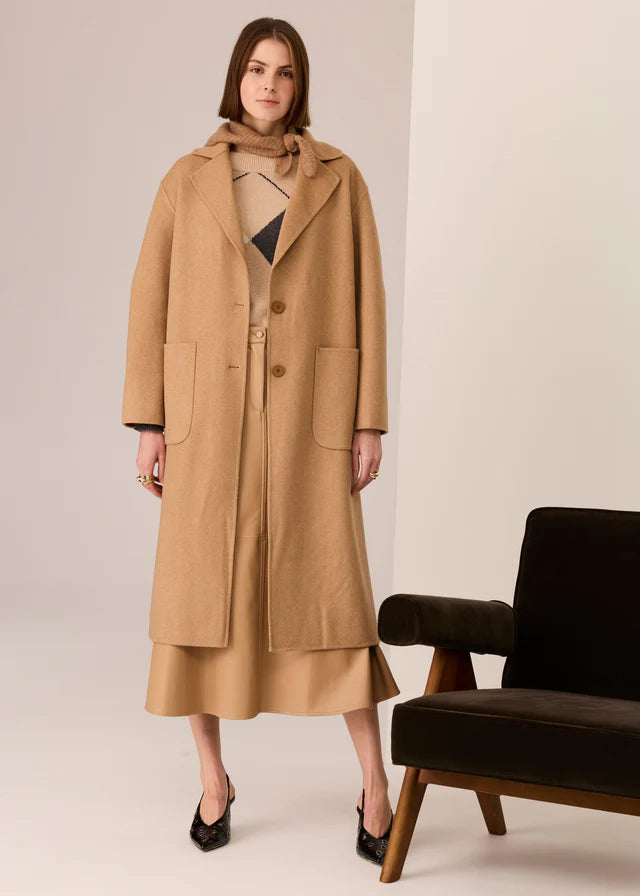 Cohen Long Wool Coat