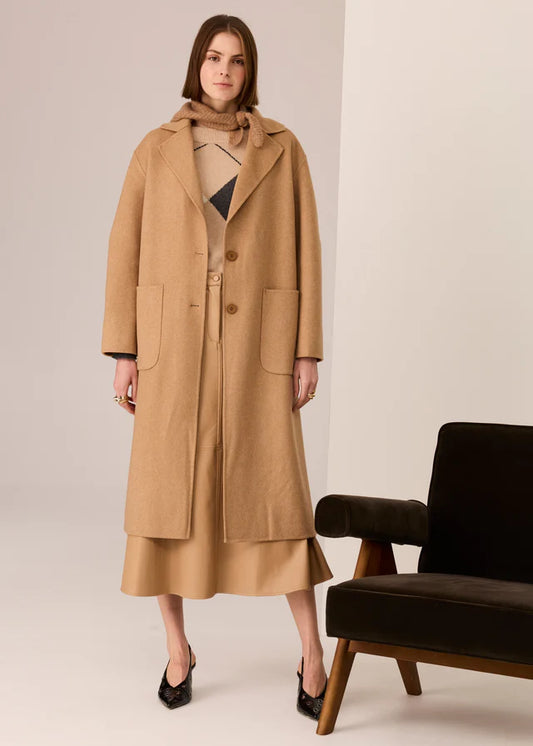 Cohen Long Wool Coat