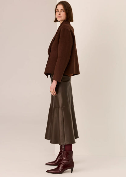 Cohen Cropped Wool Coat
