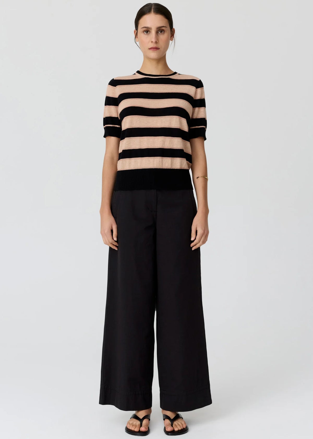 Darcy Stripe Knit Tee