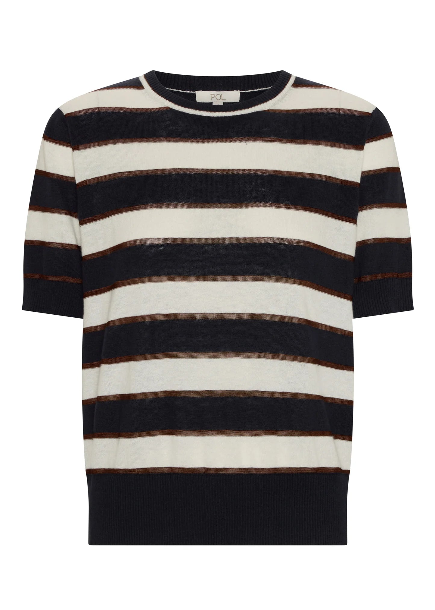 Darcey Stripe Knit Tee