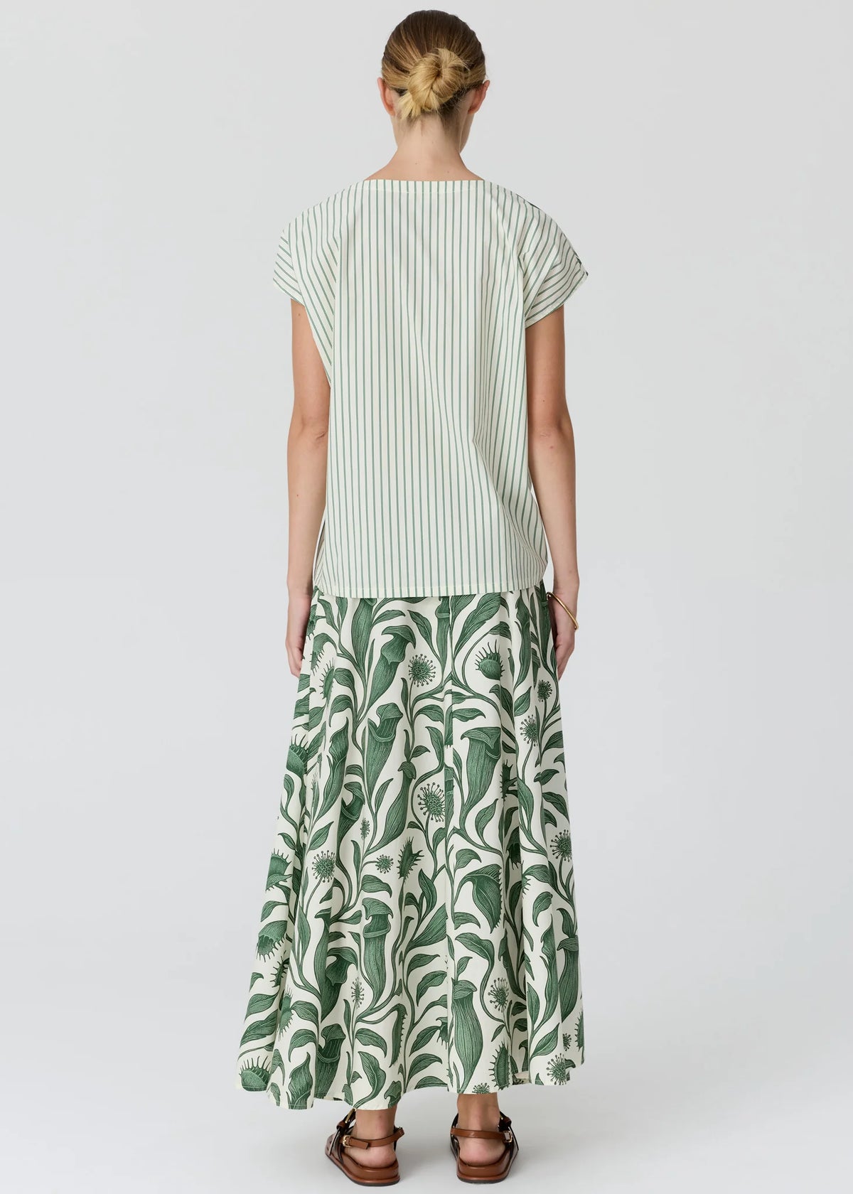 Botanica Top with Contrast Back