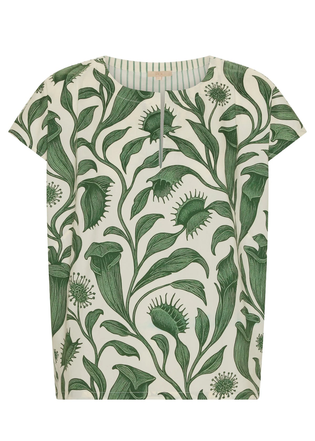 Botanica Top with Contrast Back