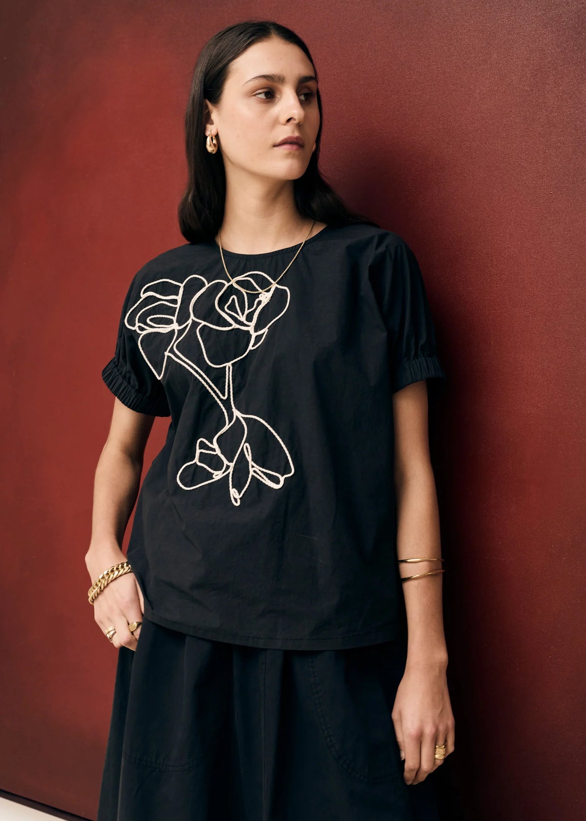 Ivy Cornelli Emb Top