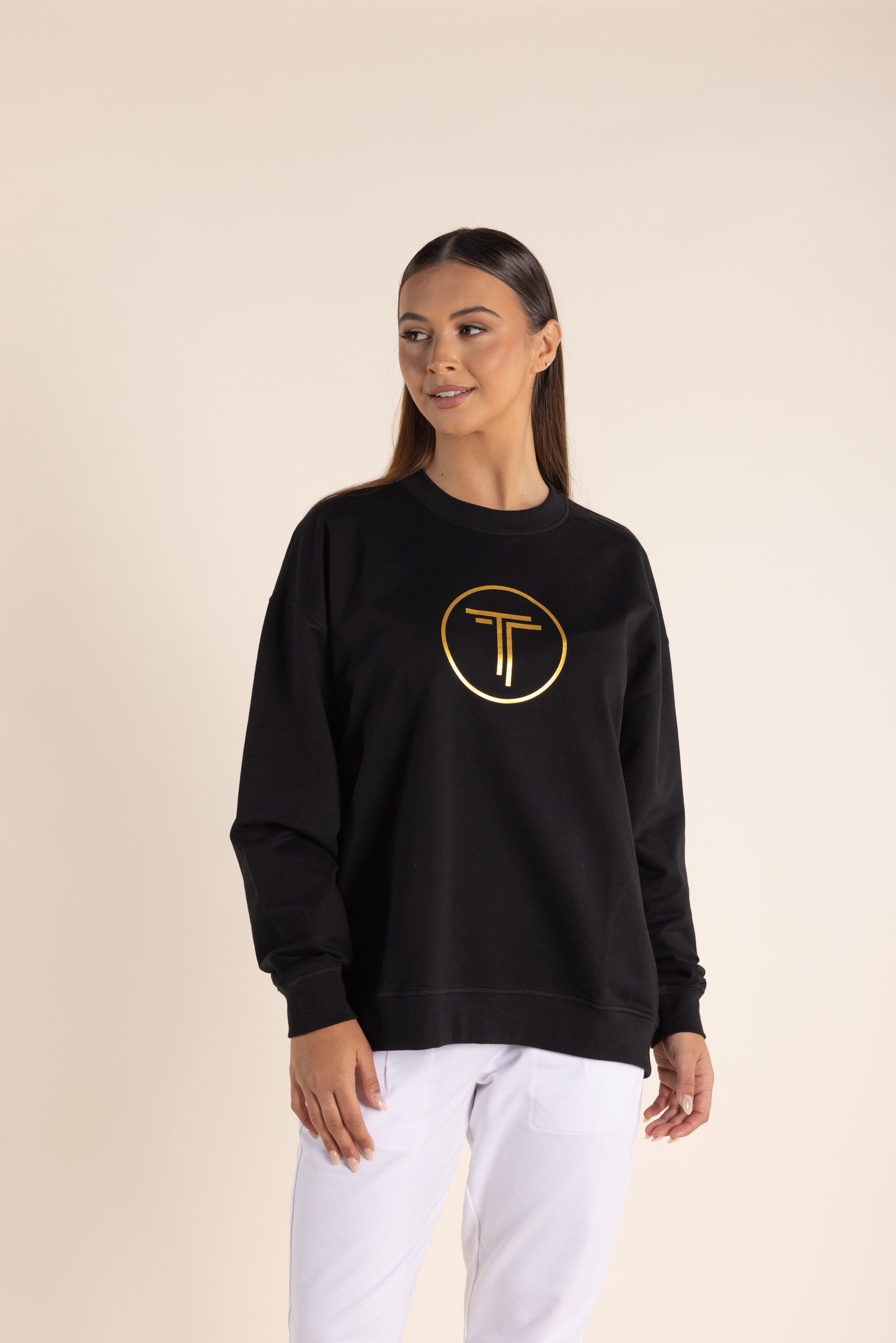 Oversized Sweat with M/Logo