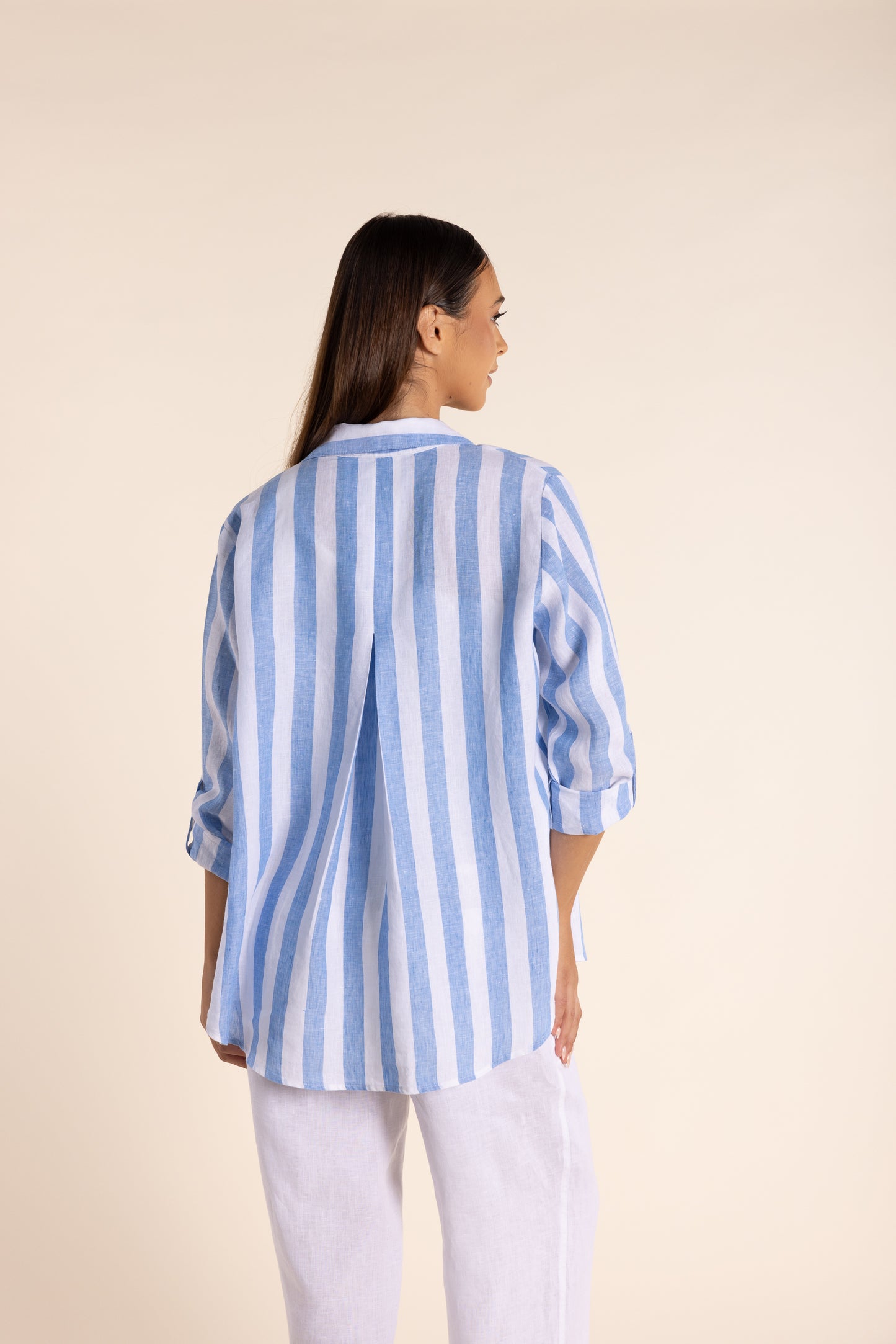 Linen Stripe Shirt