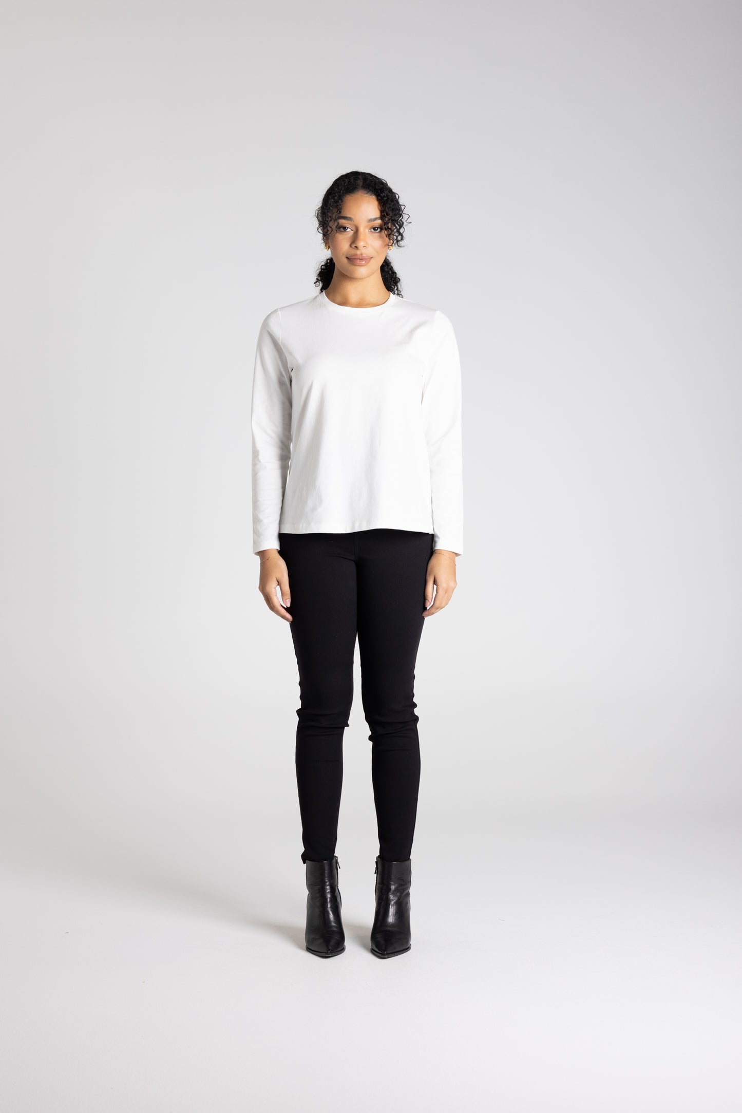 Crew Neck L/Slv Tee