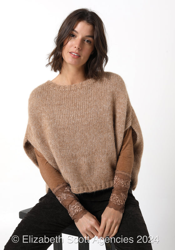 Celeste Alpaca Wool Blend Vest