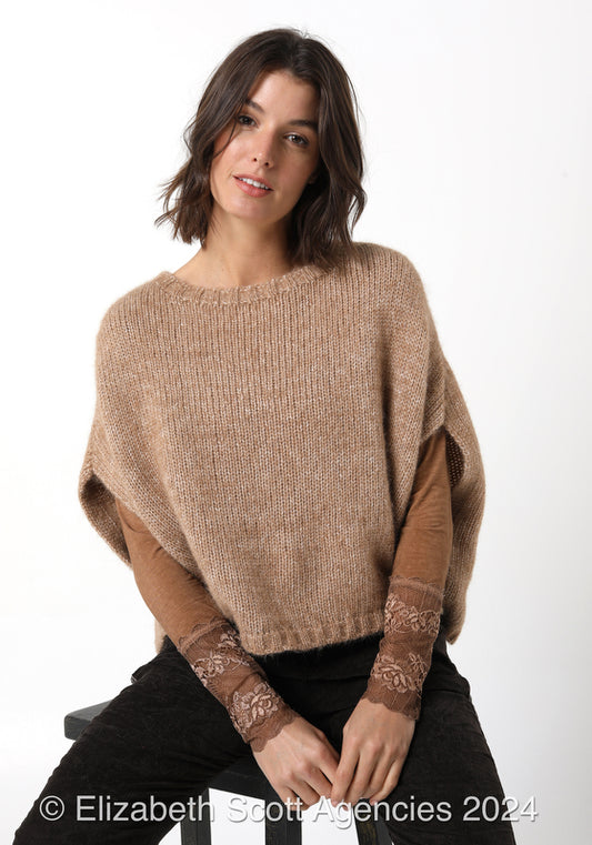 Celeste Alpaca Wool Blend Vest