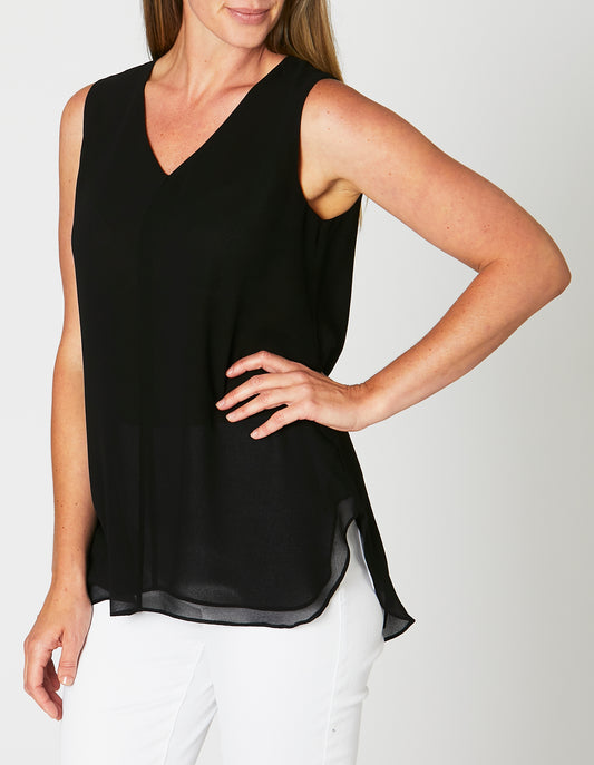S/less Layered Top